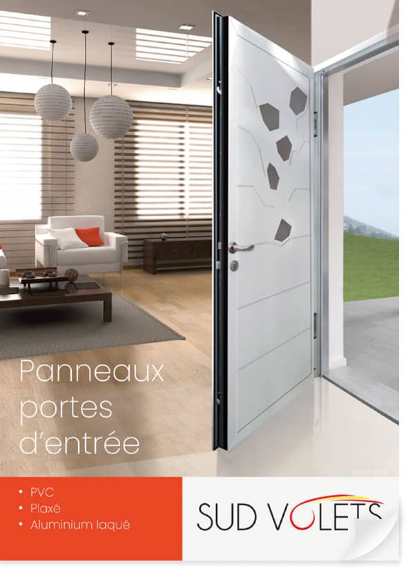VIGNETTE PORTES ENTREE MONOBLOC ALUMINIUM SUD VOLETS